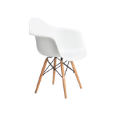 Charles armchair white